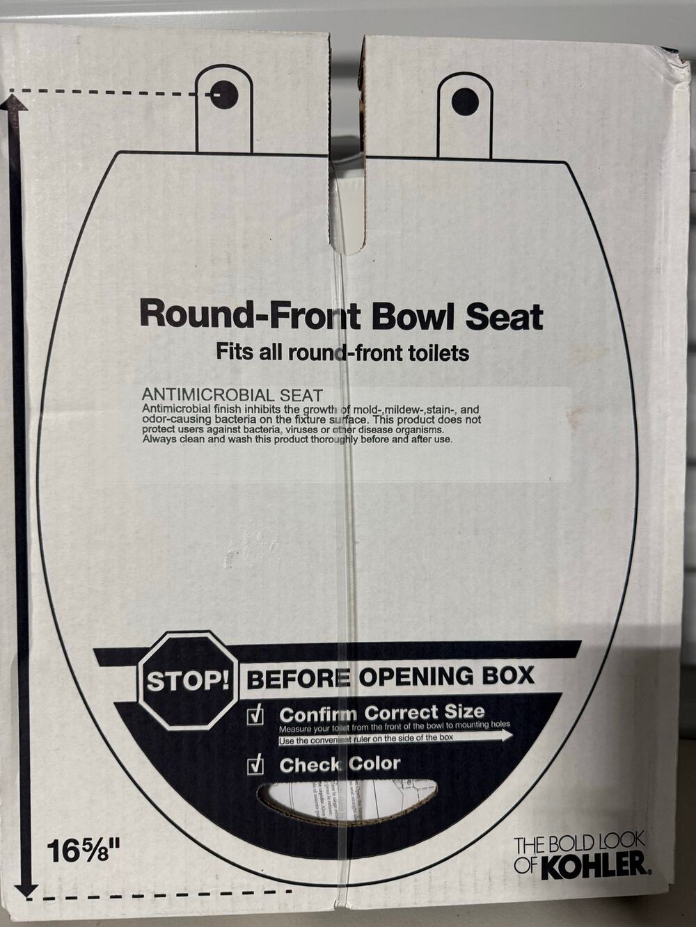 Kohler Rec35828-A Layne Round-Front Bowl Seat